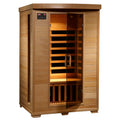 Coronado 2 Person Hemlock Deluxe Infrared Sauna with 6 Carbon Heaters