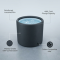 Pro Elite Recovery 90Cm Ice Pod Ice Bath Therapy Inflatable DWF Cold Plunge Tub for 03Hp Water Chiller for Athletes